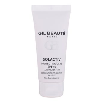 کرم ضد آفتاب بدون رنگ ژیل بوته SPF 40 مدل GB_003 ‌مناسب پوست‌های چرب و مختلط حجم 40 میلی‌لیتر