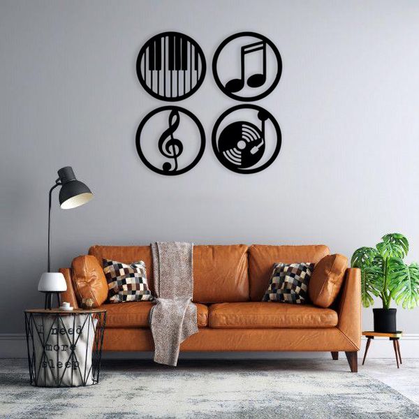 استیکر دیواری طرح ملودی