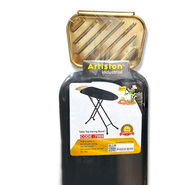 میز اتو آرتیستون صنعت مدل پایه بلند پریز دار کد 7069