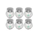 نمک پاش میس گلس مدل تپل بسته 6 عددی