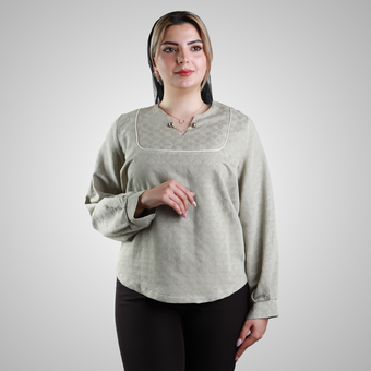 شومیز ارگانزا - nm83508
