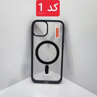 کاور محافظ دور رنگی مگ سیف دار clear برای گوشی آیفون 13/14