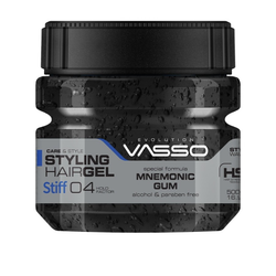 ژل حالت دهنده مو واسو مدل استیف – Vasso Mnemonic Styling Gum Stiff