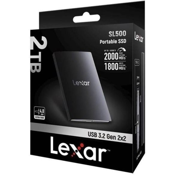 SSD External Lexar SL500 2TB