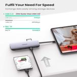 هاب 9 پورت USB-C یوگرین مدل 70409 (گارانتی 24ماهه آونگ)