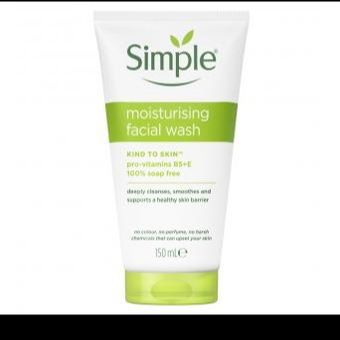 ژل شستشوی رطوبت رسان سیمپل مدل MOISTURISING