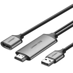 تبدیل USB به HDMI یوگرین مدل CM151-50291 با کیفیت 1080p طول 1.5 متر