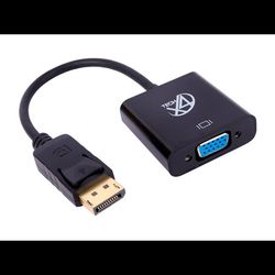 مبدل Display Port به VGA  مدل x4 tech