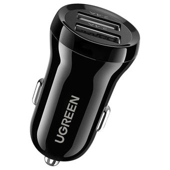 شارژر فندکی یوگرین مدل 50875-ED018 با 2 خروجی USB