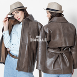 اورت کت چرم زنانه مدل Amber