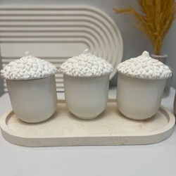 بانکه طرح بلوط ـ مناسب دکور و جا ادویه