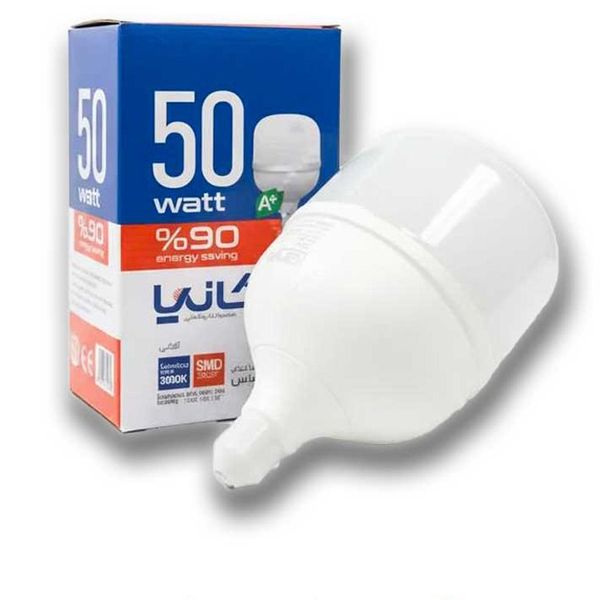 لامپ ال ای دی استوانه ای مات کانیا - مهتابی