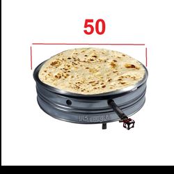 ساج گازی نان پزی 50 سانت - تنور گازی خانگی رومیزی