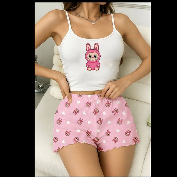 ست تاپ و شورتک کد 120-1