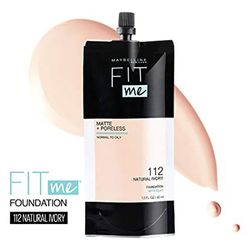 کرم پودر فیت می مدل Fit Me ساشه ای شماره 112 حجم 40 میل اورجینال