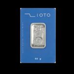 شمش نقره 50 گرمی زیوتو