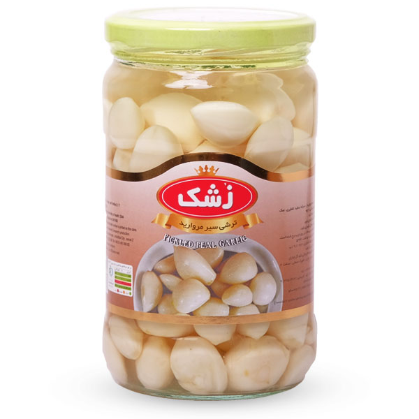 ترشی سیر مروارید برند زرشک