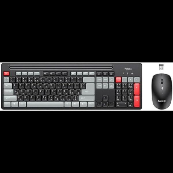 کیبورد و ماوس بی سیم یسیدو مدل KB43