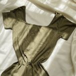 تیشرت زنانه و دخترانه مدل یقه خشتی