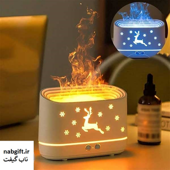 دستگاه بخور سرد طرح شعله آتش و گوزن