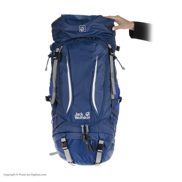 کوله پشتی کوهنوردی 55 لیتری جک ولف اسکین مدل Highland Trail XT 50