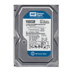 هارد دیسک استوک اینترنال وسترن دیجیتال WD BLUE ظرفیت 160 گیگابایت