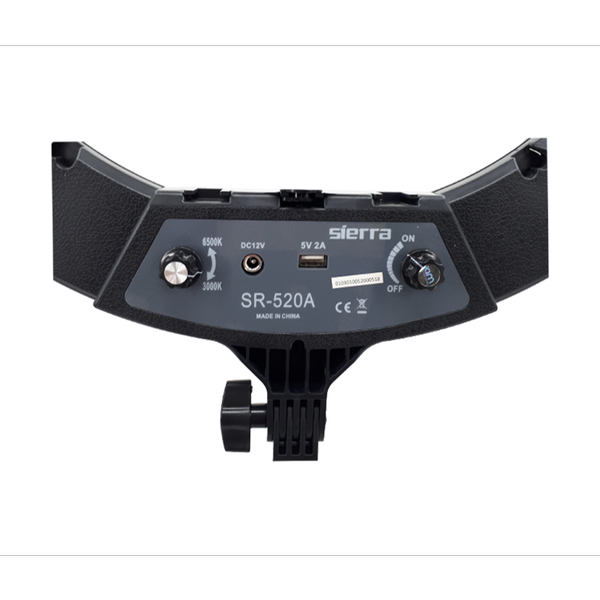 رینگ لایت عکاسی sierra-520A به همراه آینه