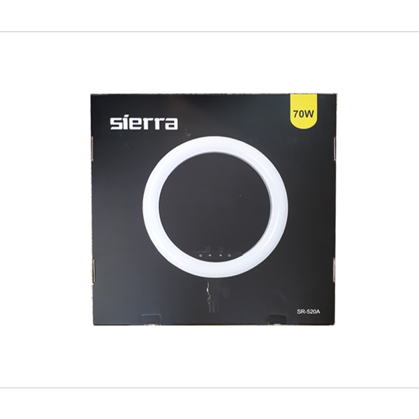 رینگ لایت عکاسی sierra-520A به همراه آینه