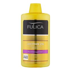 شامپو مو فولیکا مدل LECITHIN ZN مناسب موهای خشک و آسیب دیده حجم 400 میلی لیتر