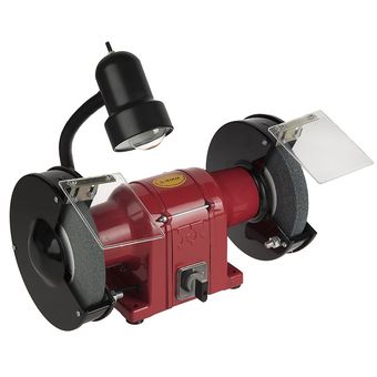 سنگ رومیزی محک مدل GD-200-1HL 200 میلی‌متر با چراغ