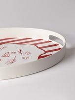 سینی بدون دسته مادام کوکو مدل Amore سایز 30*42 سانتی متر