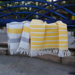 حوله دستباف آشپزخانه ریسما در 4 طرح روشن و جذاب - شماره 53/01