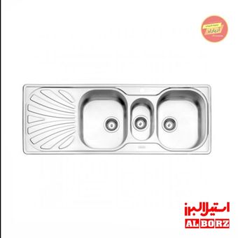 سینک توکار فانتزی 530 استیل البرز