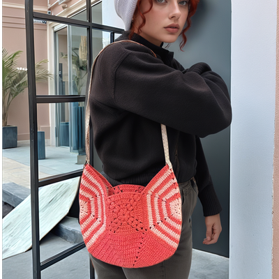 کیف رودوشی دستبافت زنانه شاهو کد: 53242