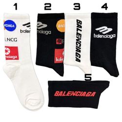 جوراب ساقدار اسپرت کش انگلیسی طرح BALENCIAGA