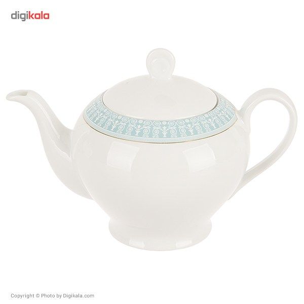 سرویس 102 پارچه چینی زرین ایران سری ایتالیا اف مدل سپید صدف درجه یک