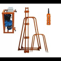 بالابر ساختمانی 500 کیلویی ریموت دار (موتور موتوژن)