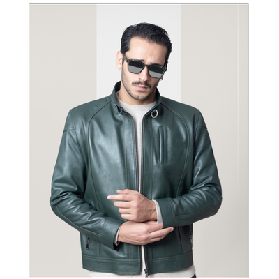 کت چرم مردانه مدل Cedar