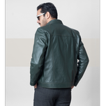 کت چرم مردانه مدل Cedar