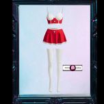 ست دامنی فنردار جوراب دار کد 2097