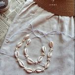 گردنبند و دستبند صدف ستاره