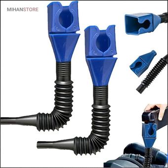 قیف خرطومی همه‌کاره فروشگاه شاپینو | قیف پلاستیکی انعطاف‌پذیر برای روغن، بنزین و آب