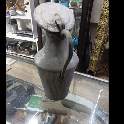 پارچ مسی دست ساز قاجاری کم یاب