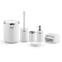 ست سرویس بهداشتی 6 پارچه اطلس مدل الیت کد chrome