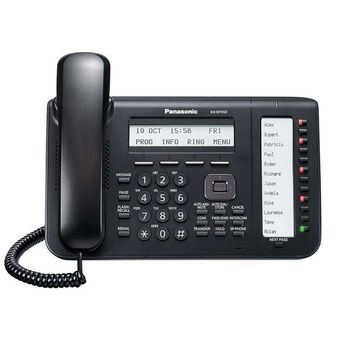 تلفن تحت شبکه پاناسونیک مدل KX-NT553 رنگ مشکی ریفر درجه یک