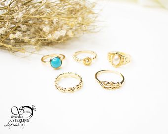 پک انگشتر زنانه کد 5593