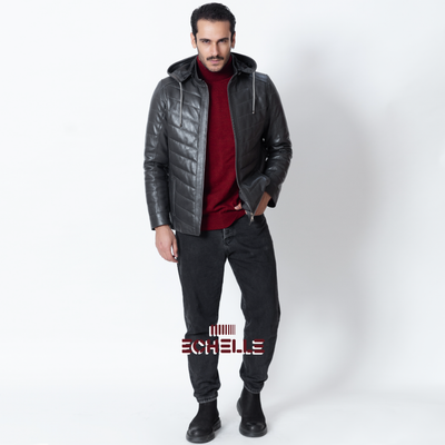 کت چرم مردانه مدل TIMBER