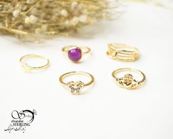 پک انگشتر زنانه کد 5599