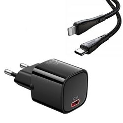 شارژر دیواری 20 وات مک دودو مدل CH-4693 - CH-4690 به همراه کابل لایتنینگ (مناسب آیفون)