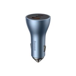 شارژر فندکی فست شارژ ماشین 65 وات باسئوس CGJP010003
